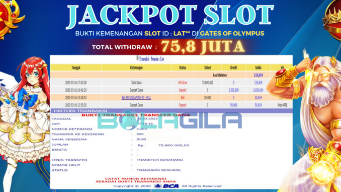 JACKPOT BOLAGILA JACKPOT BOLAGILA #6