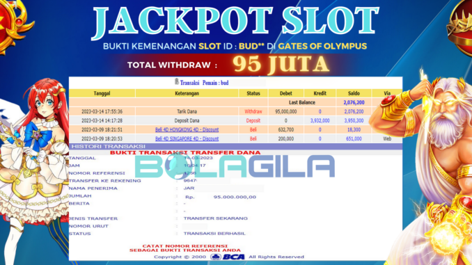 JACKPOT BOLAGILA JACKPOT BOLAGILA