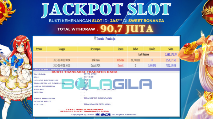 bukti jp bolagila #162 bukti jp bolagila #162