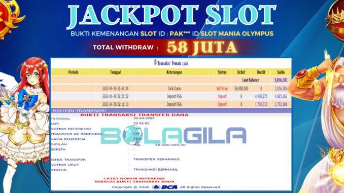 BOGIL JP SLOT PAGI